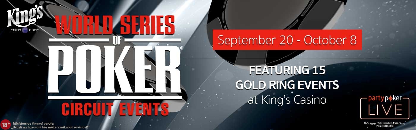 20th Sept. - 8 Oct. WSOP Circuit Events